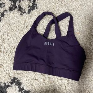Purple NoBull Pace Sports Bra